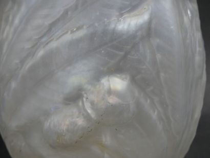 LALIQUE
René LALIQUE. Crystal vase. Signed...