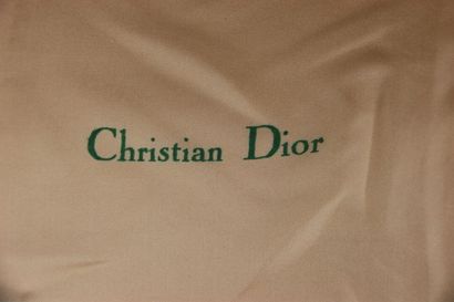 DIOR. Large silk scarf in its original pouch,...