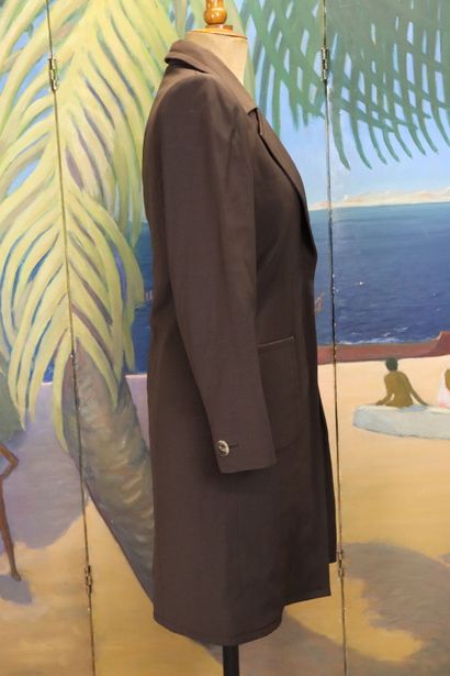 Yves Saint Laurent, Left Bank. Long jacket...