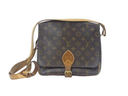 LOUIS VUITTON. Cartridge bag in monogram...