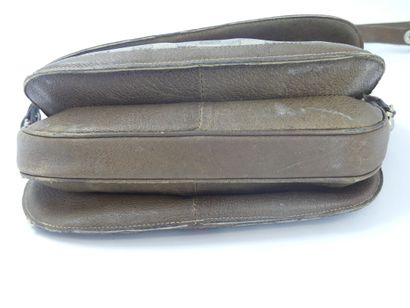 GUCCI. Shoulder bag in coated canvas and...