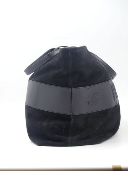 Zadig & Voltaire. Leather and skin bag, inside...