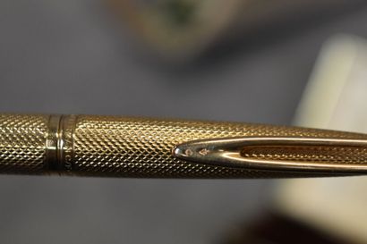 WATERMAN. Fountain pen in yellow gold 750...