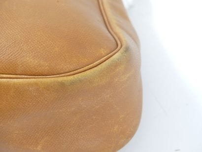 HERMES. Christine bag in courchevel gold...
