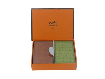 HERMES. Miniature card game, wrapped cards....