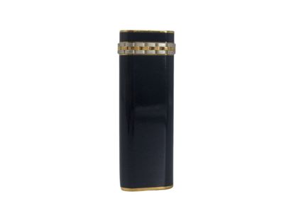 CARTIER. Gold plated and lacquered lighter,...