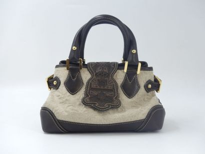 CHRISTIAN LACROIX. Small handbag in natural...