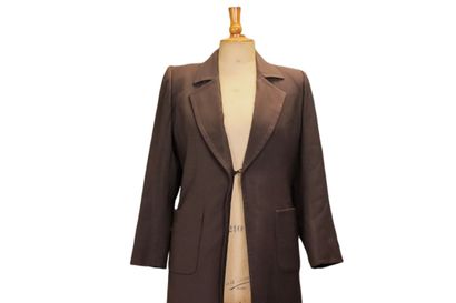 Yves Saint Laurent, Left Bank. Long jacket...
