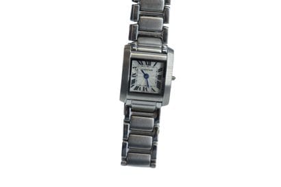 CARTIER. French Tank model. Ladies' watch...