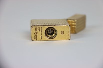 BRIQUET of Lady DUPONT in gilded metal, missing...