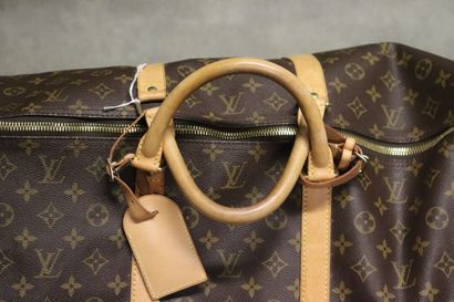 Louis Vuitton. Keepall bag in monogrammed...