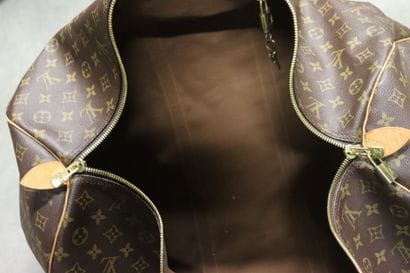 Louis Vuitton. Keepall bag in monogrammed...