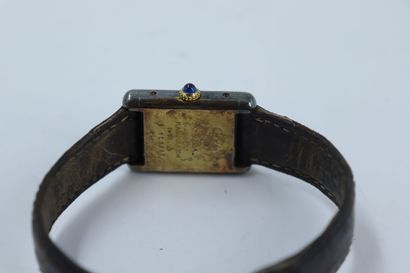 CARTIER Must. Tank model. Lady's watch in...