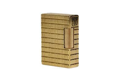 S.T. DUPONT BRIQUET of Lady in gilded metal...