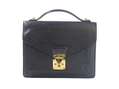 LOUIS VUITTON. Marceau bag in black epi leather,...