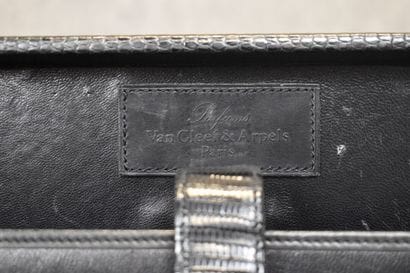 VAN CLEEF & ARPELS. Attaché case in black...