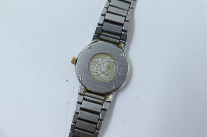 OMEGA De Ville. Lady's watch in steel, quartz...