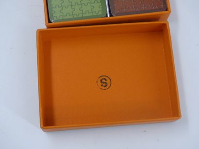 HERMES. Miniature card game, wrapped cards....