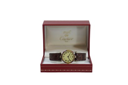 CARTIER, Must. Vendôme model. Lady's watch...