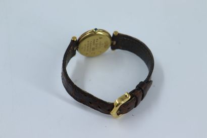CARTIER, Must. Vendôme model. Lady's watch...