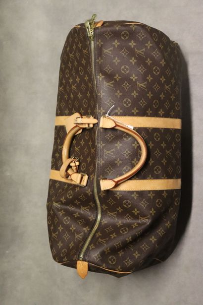 Louis Vuitton. Keepall bag in monogrammed...
