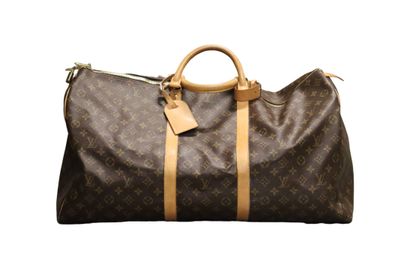 Louis Vuitton. Keepall bag in monogrammed...