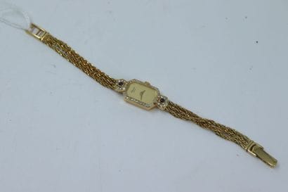 CHOPARD. Ladies' watch in yellow gold 750...