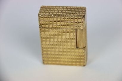BRIQUET of Lady DUPONT in gilded metal, missing...