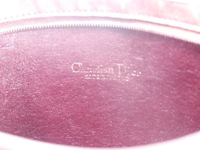 Christian Dior. Shoulder bag in damask canvas...