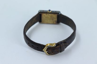 CARTIER Must. Tank model. Lady's watch in...