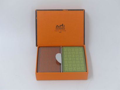 HERMES. Miniature card game, wrapped cards....