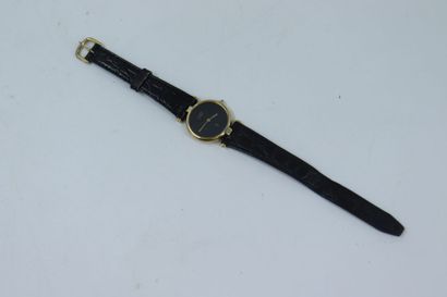 CARTIER, Must. Lady's wristwatch in silver...