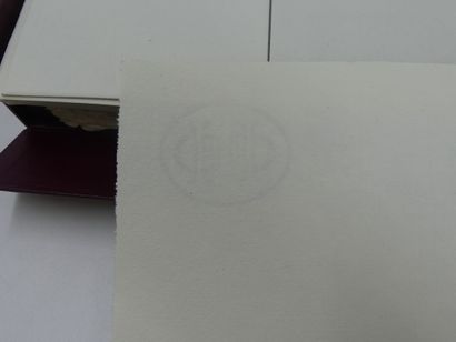 HERMES. Box containing 36 envelopes and 31...