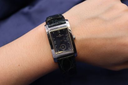 BAUME & MERCIER. Steel watch, quartz movement,...