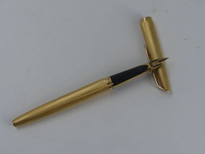 WATERMAN. Fountain pen in yellow gold 750...