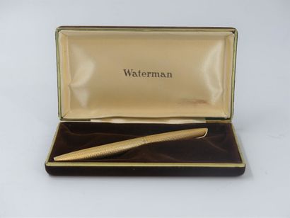 WATERMAN. Fountain pen in yellow gold 750...