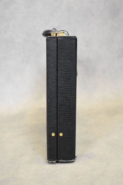 VAN CLEEF & ARPELS. Attaché case in black...