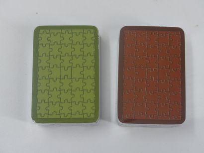 HERMES. Miniature card game, wrapped cards....