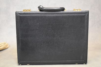 VAN CLEEF & ARPELS. Attaché case in black...