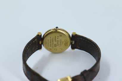CARTIER, Must. Vendôme model. Lady's watch...