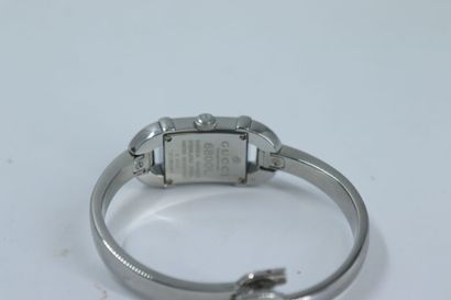 GUCCI. TimePieces. Lady's watch in steel,...