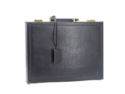 VAN CLEEF & ARPELS. Attaché case in black...