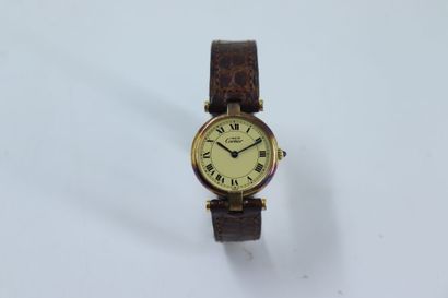 CARTIER, Must. Vendôme model. Lady's watch...
