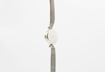 NOVLUX
Lady's watch in white gold and diamonds....