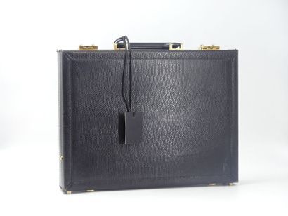 VAN CLEEF & ARPELS. Attaché case in black...