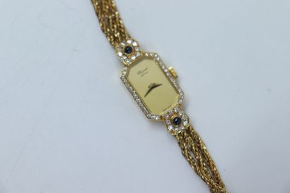 CHOPARD. Ladies' watch in yellow gold 750...