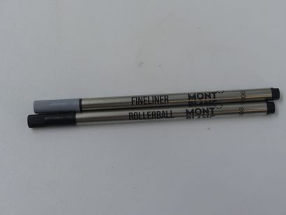 MONTBLANC. Meisterstuck model. Black resin...