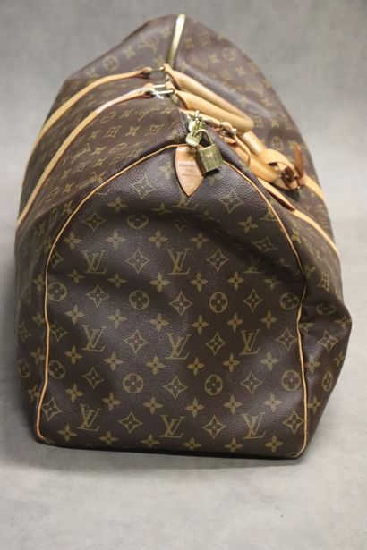 Louis Vuitton. Keepall bag in monogrammed...
