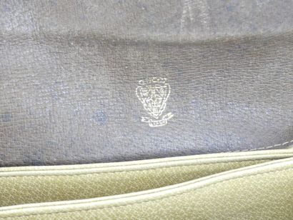 GUCCI. Shoulder bag in coated canvas and...
