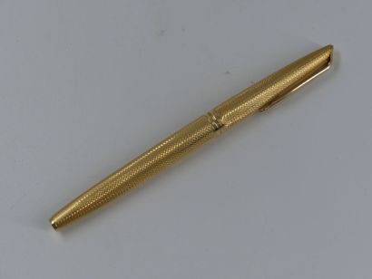WATERMAN. Fountain pen in yellow gold 750...